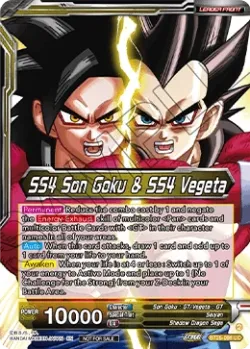 SS4 Son Goku & SS4 Vegeta #BT25-098_PR02 · Dragon Ball Super: Masters