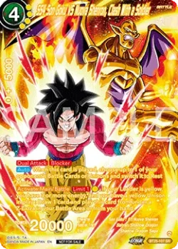 SS4 Son Goku VS Nuova Shenron, Clash With a Soldier #BT25-107_PR02 · Dragon Ball Super: Masters