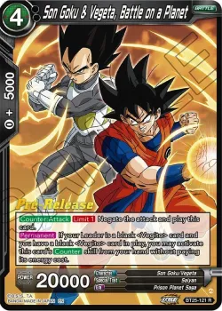Son Goku & Vegeta, Battle on a Planet 「BT25-121」「EN」