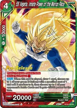 SS Vegeta, Innate Power of the Warrior Race 「BT25-127_PR」「EN」