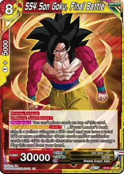 SS4 Son Goku, Final Battle 「BT25-131」「EN」