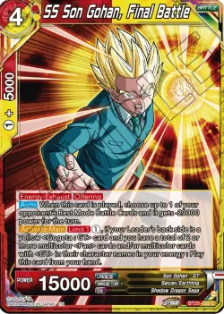 SS Son Gohan, Final Battle 「BT25-132」「EN」