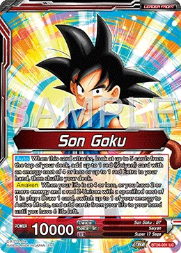 Son Goku 「BT26-001」「EN」