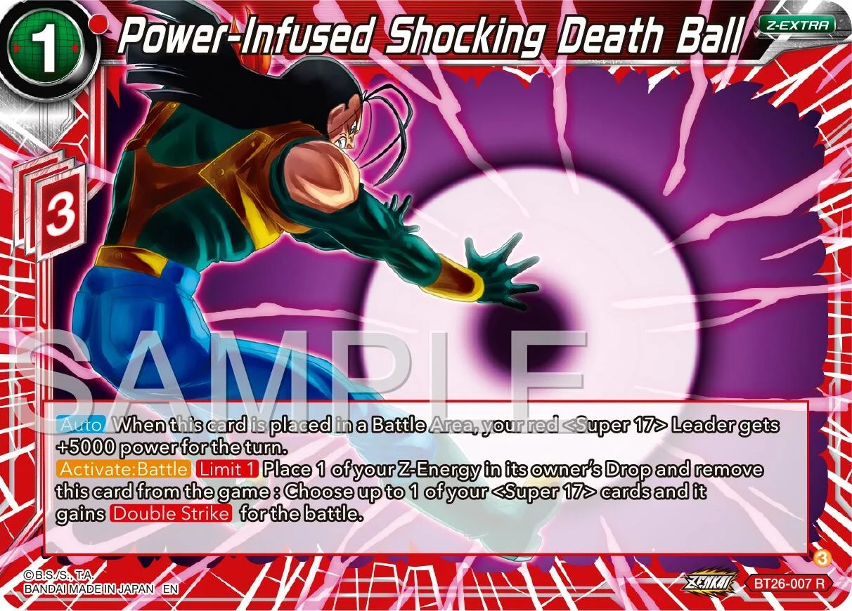 Power-Infused Shocking Death Ball 「BT26-007」「EN」