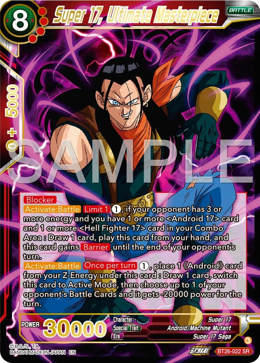 Super 17, Ultimate Masterpiece 「BT26-022_SPR」「EN」