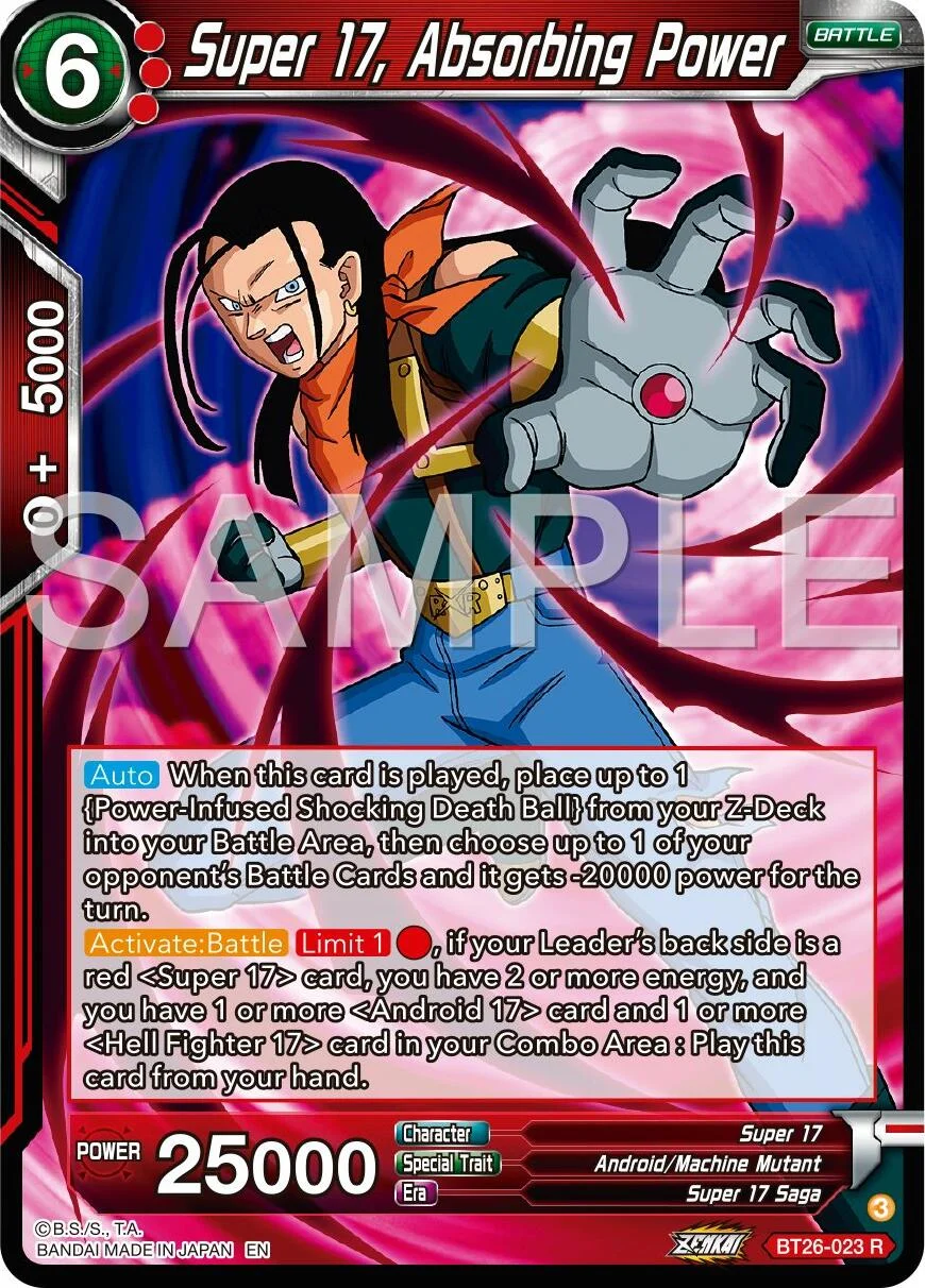 Super 17, Absorbing Power 「BT26-023」「EN」