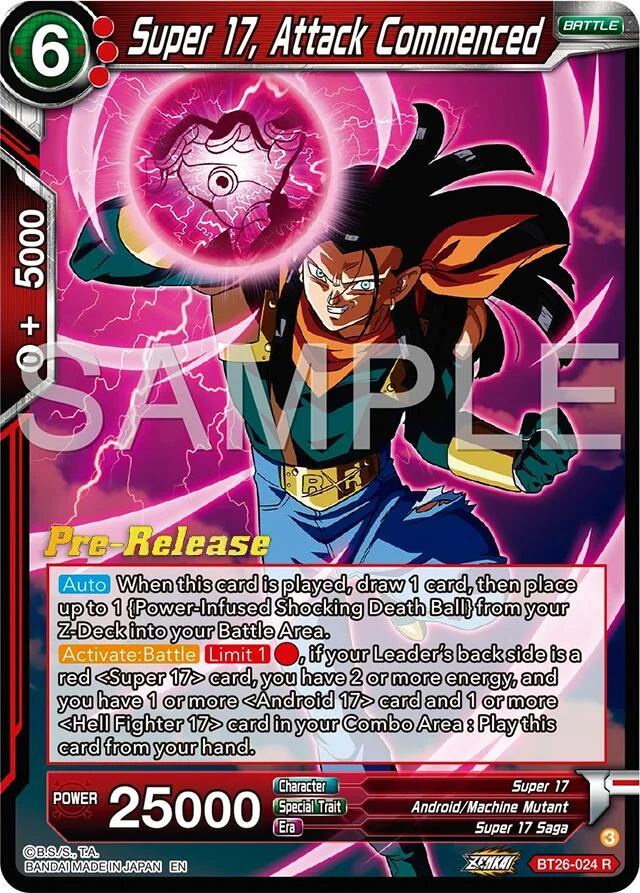 Super 17, Attack Commenced 「BT26-024」「EN」