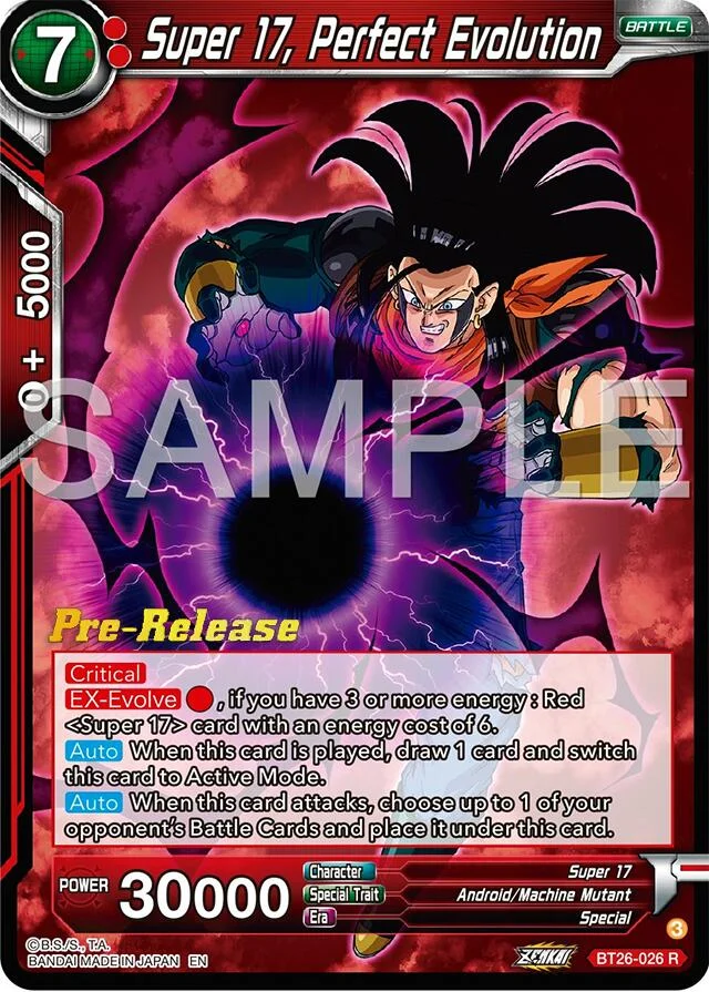 Super 17, Perfect Evolution 「BT26-026」「EN」
