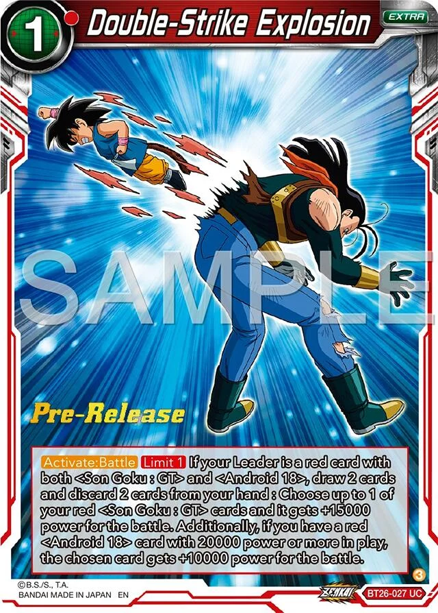 Double-Strike Explosion 「BT26-027」「EN」