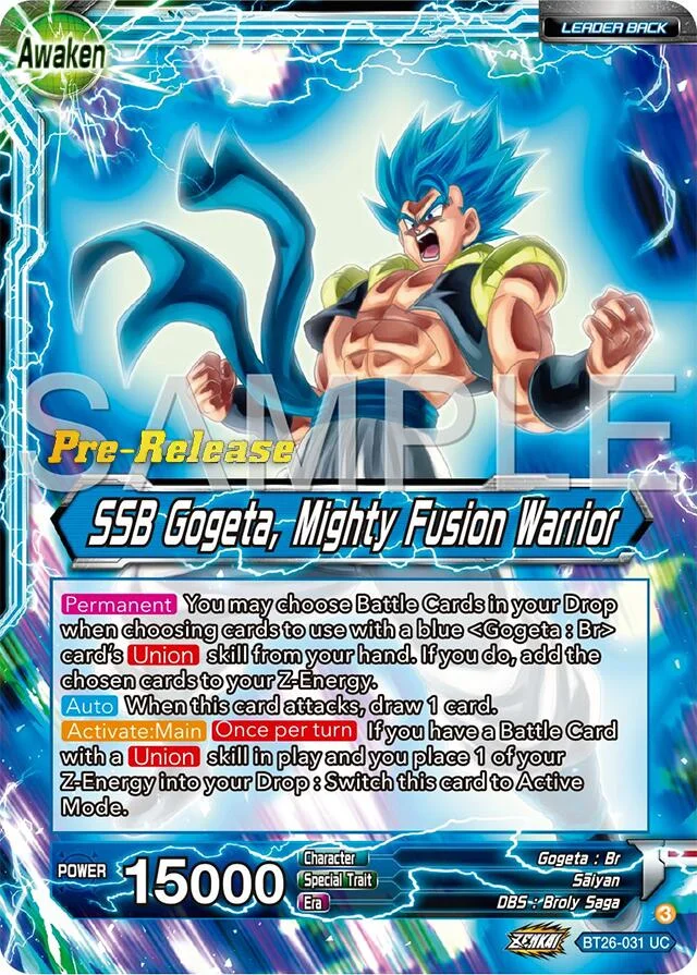 Gogeta 「BT26-031」「EN」