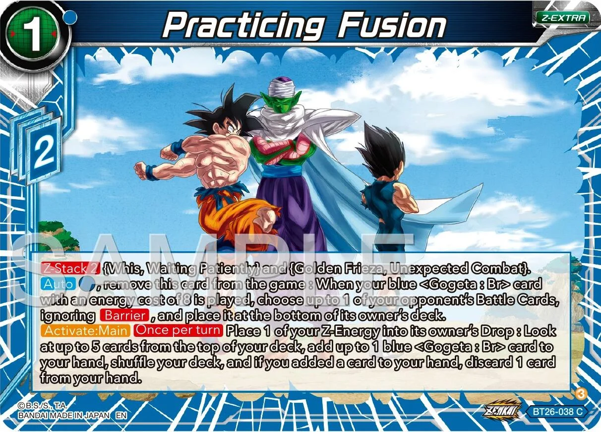 Practicing Fusion 「BT26-038」「EN」