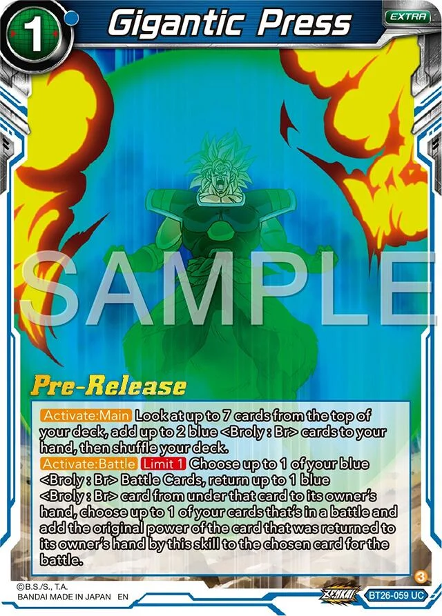 Gigantic Press 「BT26-059」「EN」