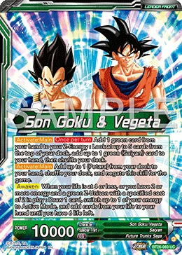 Son Goku & Vegeta 「BT26-060」「EN」