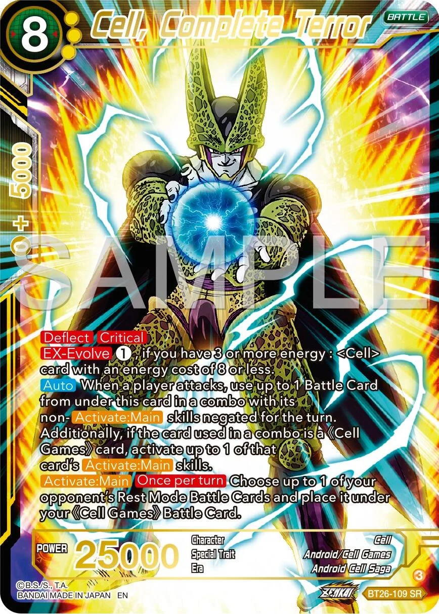 Cell, Complete Terror 「BT26-109_SPR」「EN」