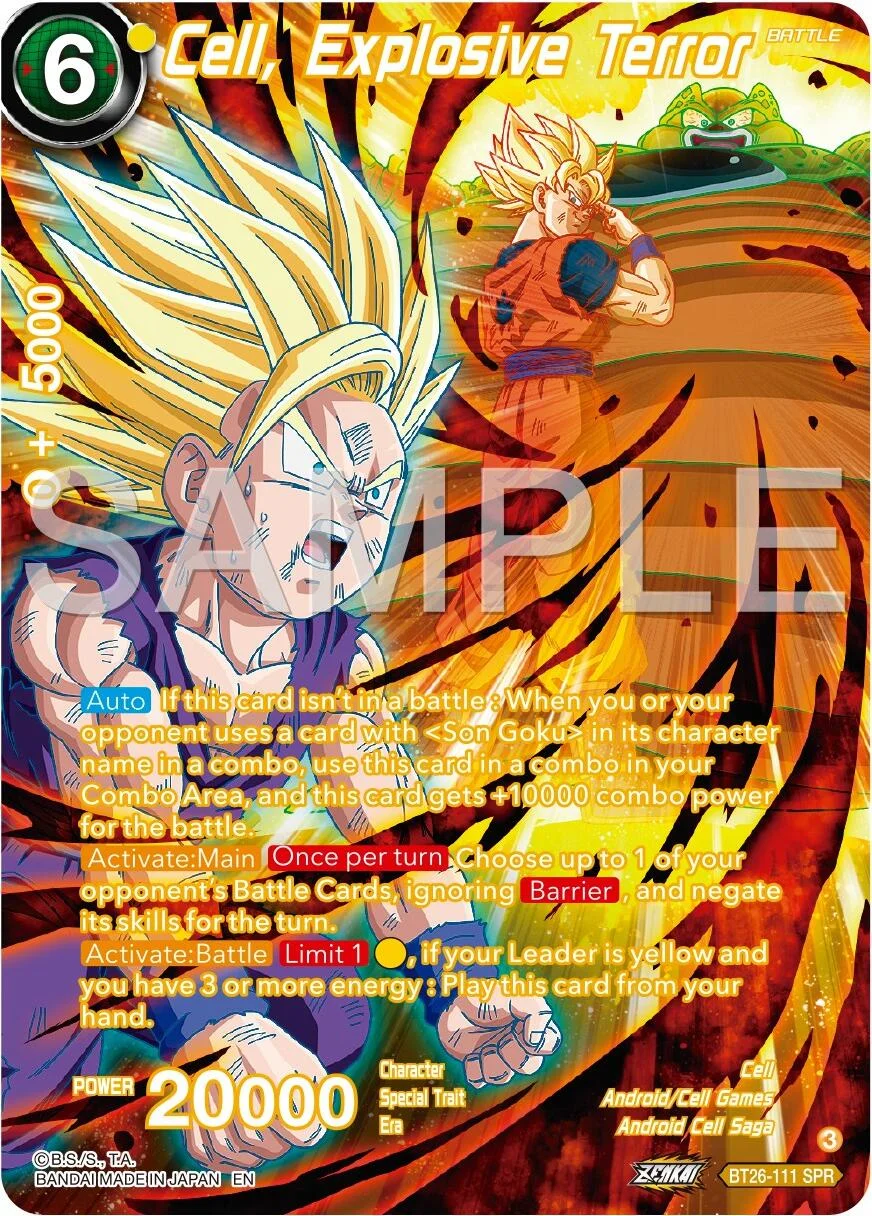Cell, Explosive Terror 「BT26-111_SPR」「EN」