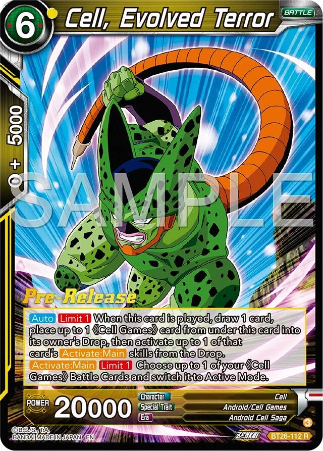Cell, Evolved Terror 「BT26-112」「EN」