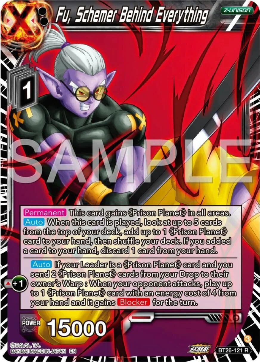 Fu, Schemer Behind Everything 「BT26-121」「EN」
