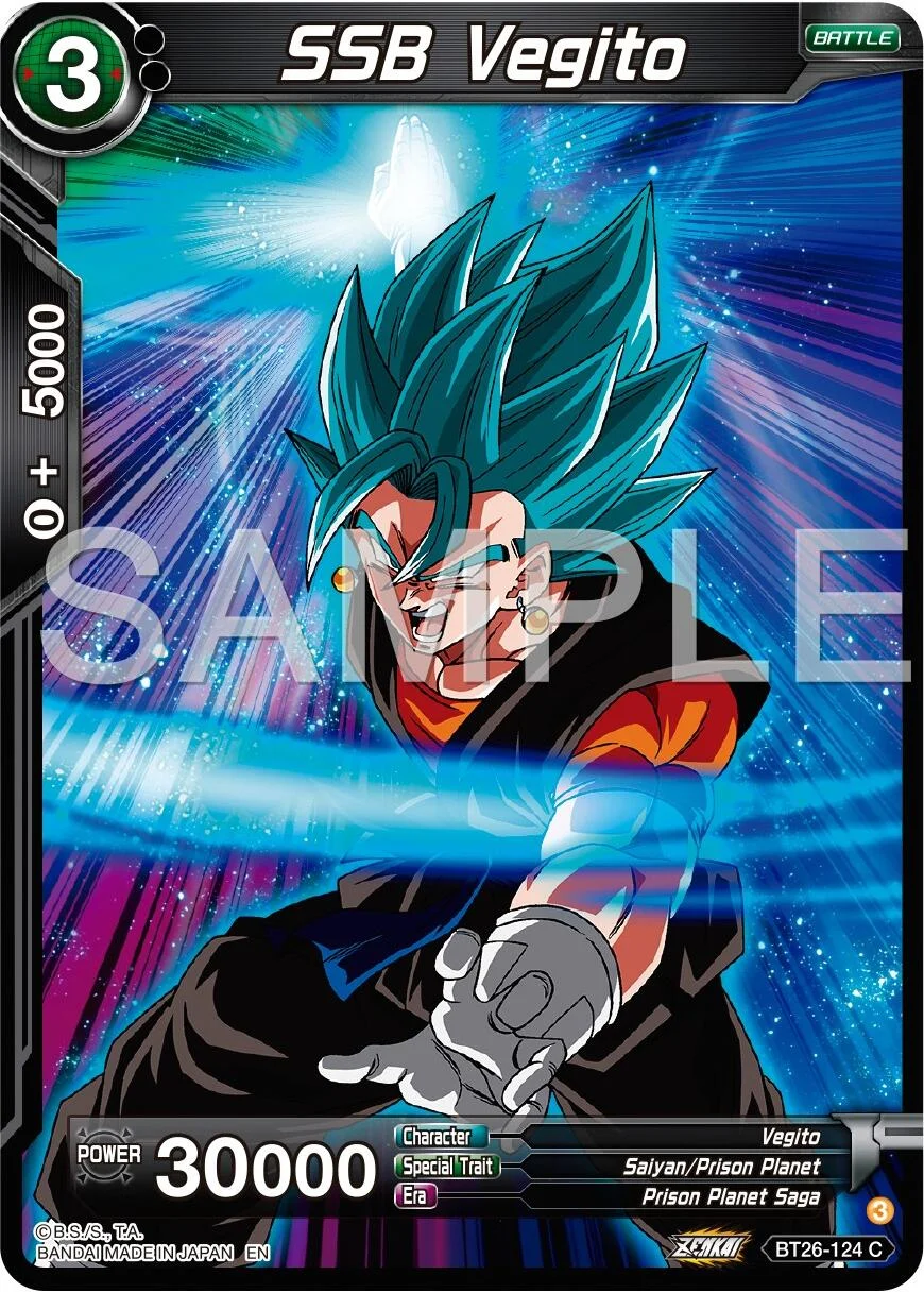 SSB Vegito 「BT26-124」「EN」