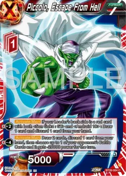 Piccolo, Escape From Hell #BT26-004 · Dragon Ball Super: Masters