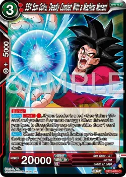 SS4 Son Goku, Deadly Combat With a Machine Mutant #BT26-010 · Dragon Ball Super: Masters