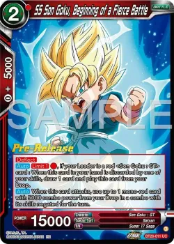 SS Son Goku, Beginning of a Fierce Battle #BT26-011 · Dragon Ball Super: Masters