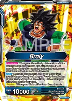 Broly #BT26-032_PR · Dragon Ball Super: Masters