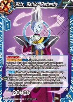 Whis, Waiting Patiently #BT26-034_PR · Dragon Ball Super: Masters