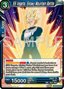 SS Vegeta, Snowy Mountain Battle #BT26-042 · Dragon Ball Super: Masters