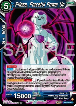 Frieza, Forceful Power Up #BT26-056 · Dragon Ball Super: Masters