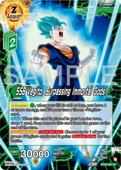 SSB Vegito, Surpassing Immortal Gods! #BT26-063 · Dragon Ball Super: Masters