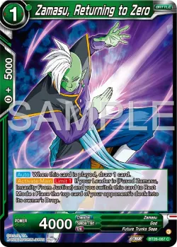 Zamasu, Returning to Zero #BT26-087 · Dragon Ball Super: Masters