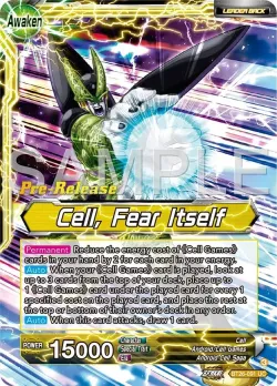 Cell #BT26-091_PR · Dragon Ball Super: Masters