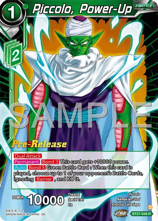 Piccolo, Power-Up 「BT27-048」「EN」