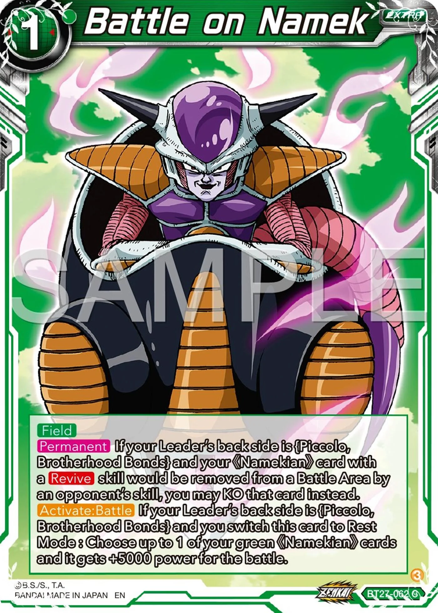 Battle on Namek 「BT27-062」「EN」
