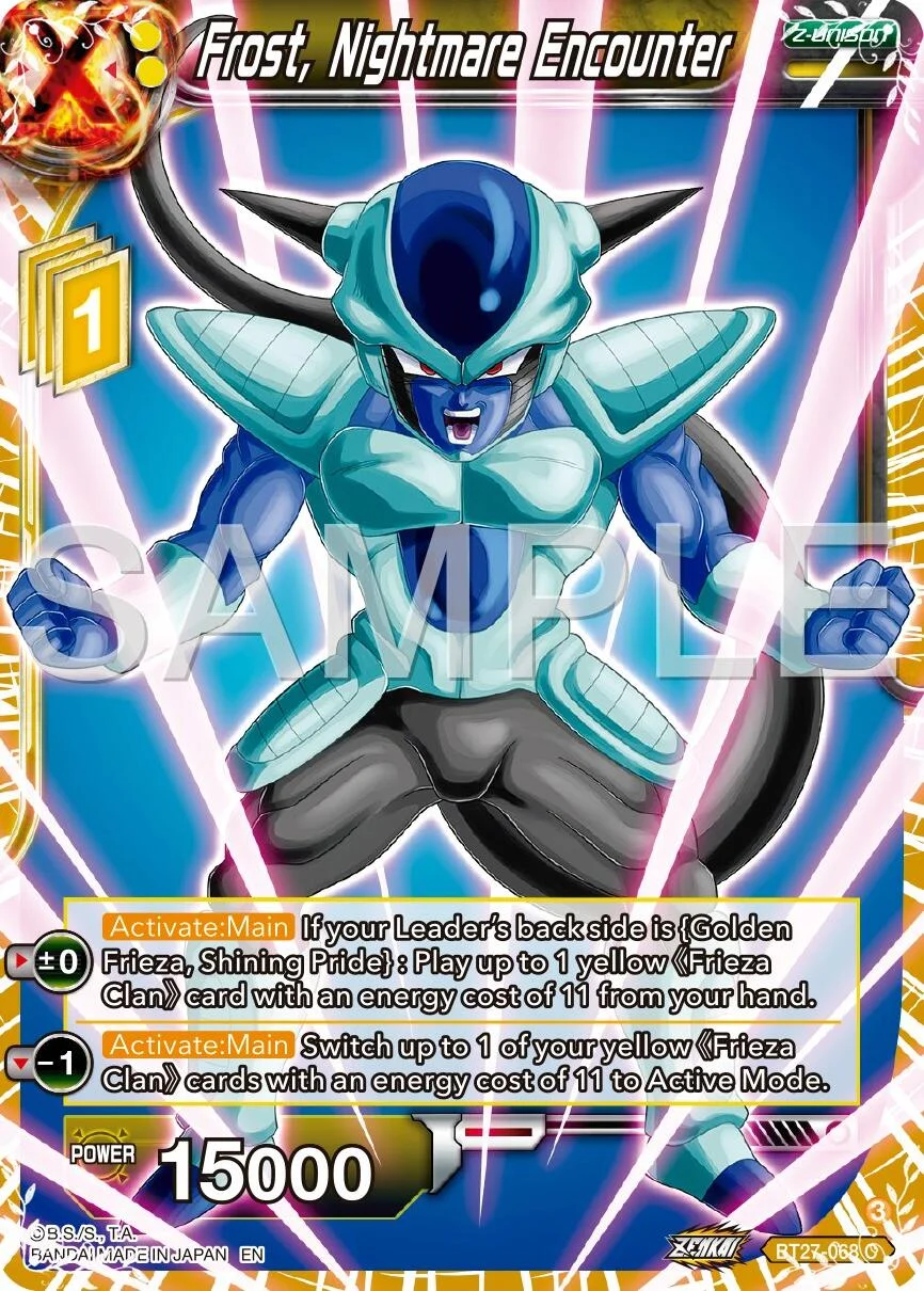 Frost, Nightmare Encounter 「BT27-068_PR」「EN」