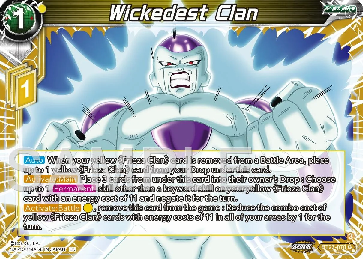 Wickedest Clan 「BT27-070_PR」「EN」