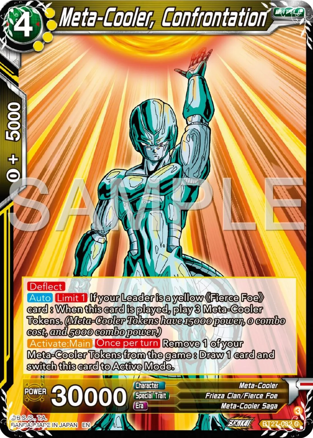 Meta-Cooler, Confrontation 「BT27-082」「EN」