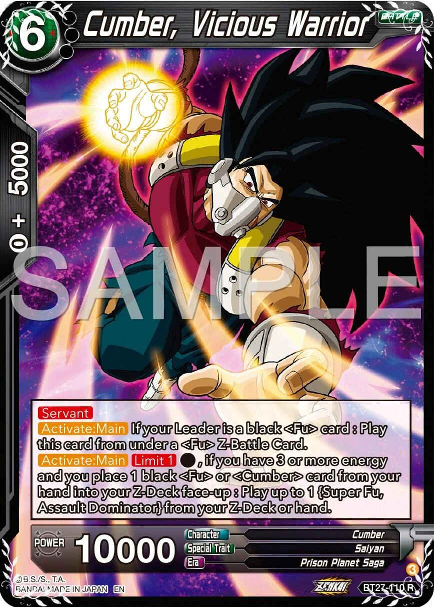 Cumber, Vicious Warrior 「BT27-110」「EN」