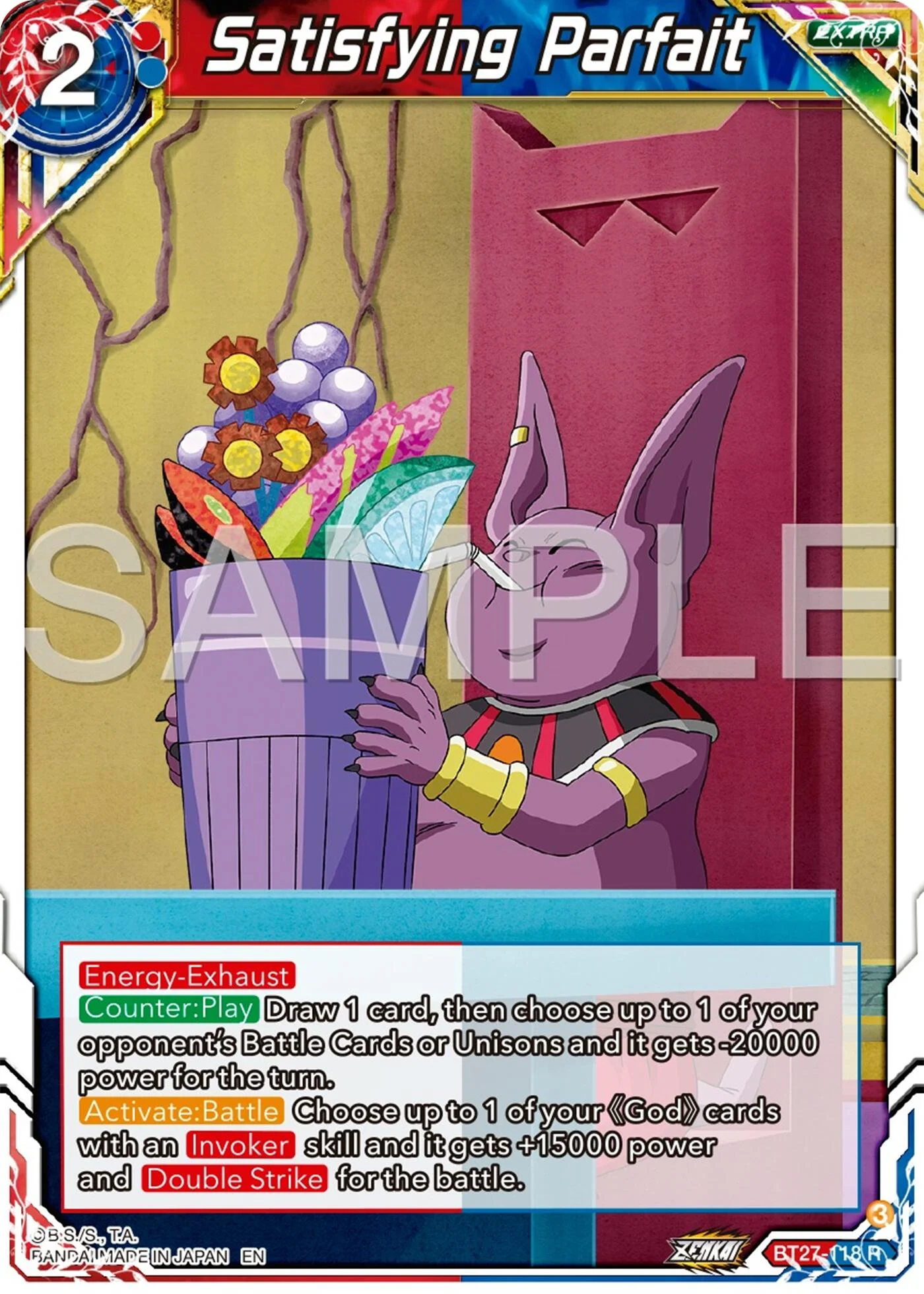 Satisfying Parfait 「BT27-118」「EN」
