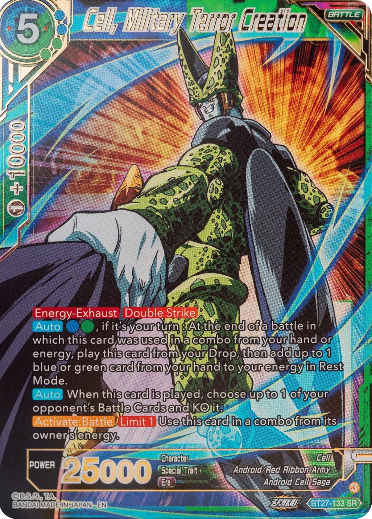 Cell, Military Terror Creation 「BT27-133」「EN」