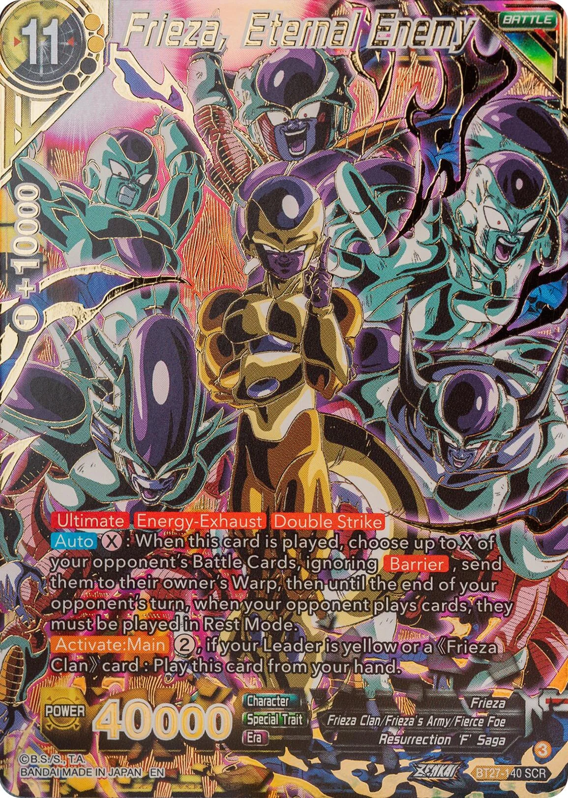 Frieza, Eternal Enemy 「BT27-140」「EN」