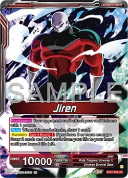 Jiren #BT27-002 · Dragon Ball Super: Masters