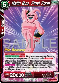 Majin Buu, Final Form #BT27-016 · Dragon Ball Super: Masters