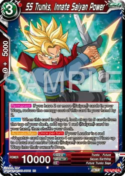 SS Trunks, Innate Saiyan Power #BT27-018 · Dragon Ball Super: Masters