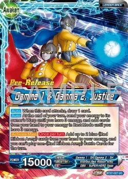 Gamma 2 #BT27-027_PR · Dragon Ball Super: Masters