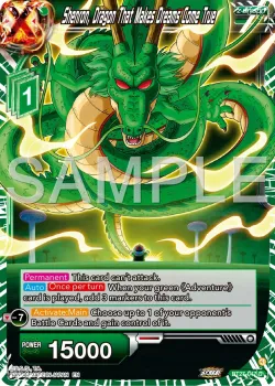 Shenron, Dragon That Makes Dreams Come True #BT27-047 · Dragon Ball Super: Masters