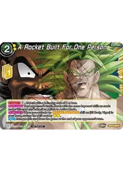 A Rocket Built For One Person #BT27-069_PR02 · Dragon Ball Super: Masters