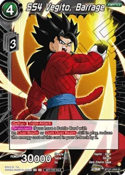 SS4 Vegito, Barrage #BT27-093_PR02 · Dragon Ball Super: Masters