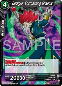 Demigra, Encroaching Shadow #BT27-100 · Dragon Ball Super: Masters