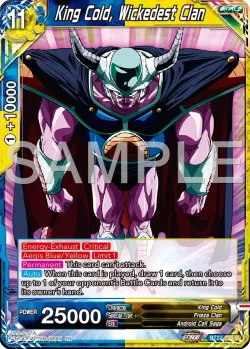 King Cold, Wickedest Clan 「BT27-135」「EN」